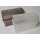 2x Knäckebrot Dosen mit Deckel, luftdicht, Aufbewahrungsboxen, ca. 20 x 9 x 14 cm (grau + weiß)